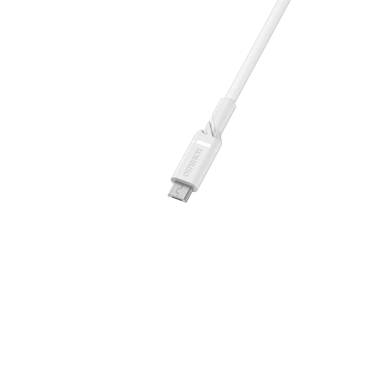 Micro USB Kabel MicroUSB/USB-A Stecker/Stecker Weiß 1m