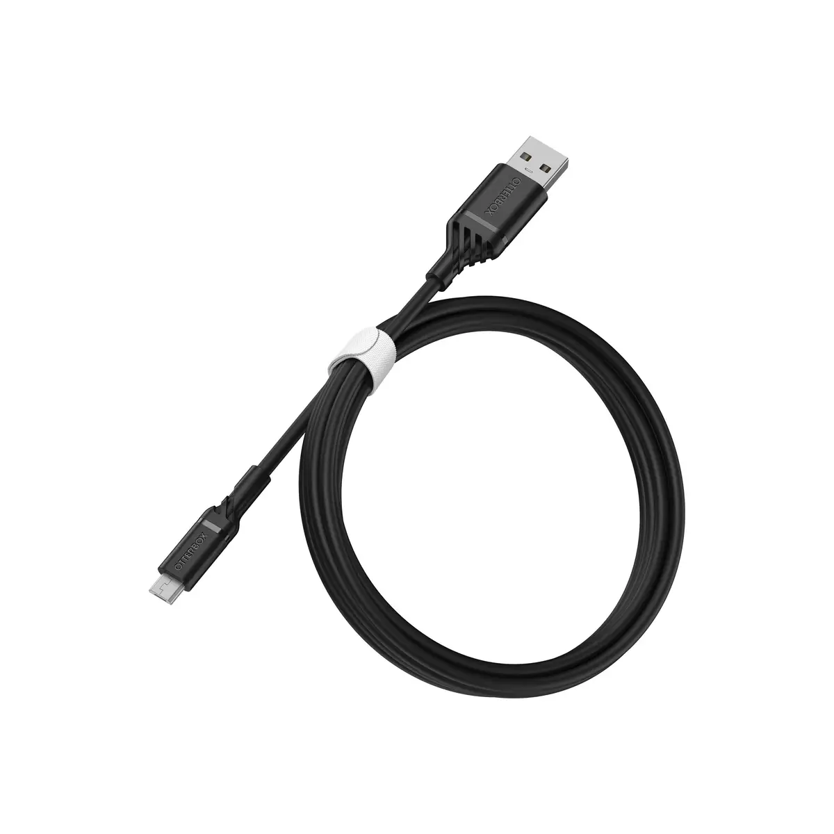 Micro USB Kabel MicroUSB/USB-A Stecker/Stecker Schwarz 1m
