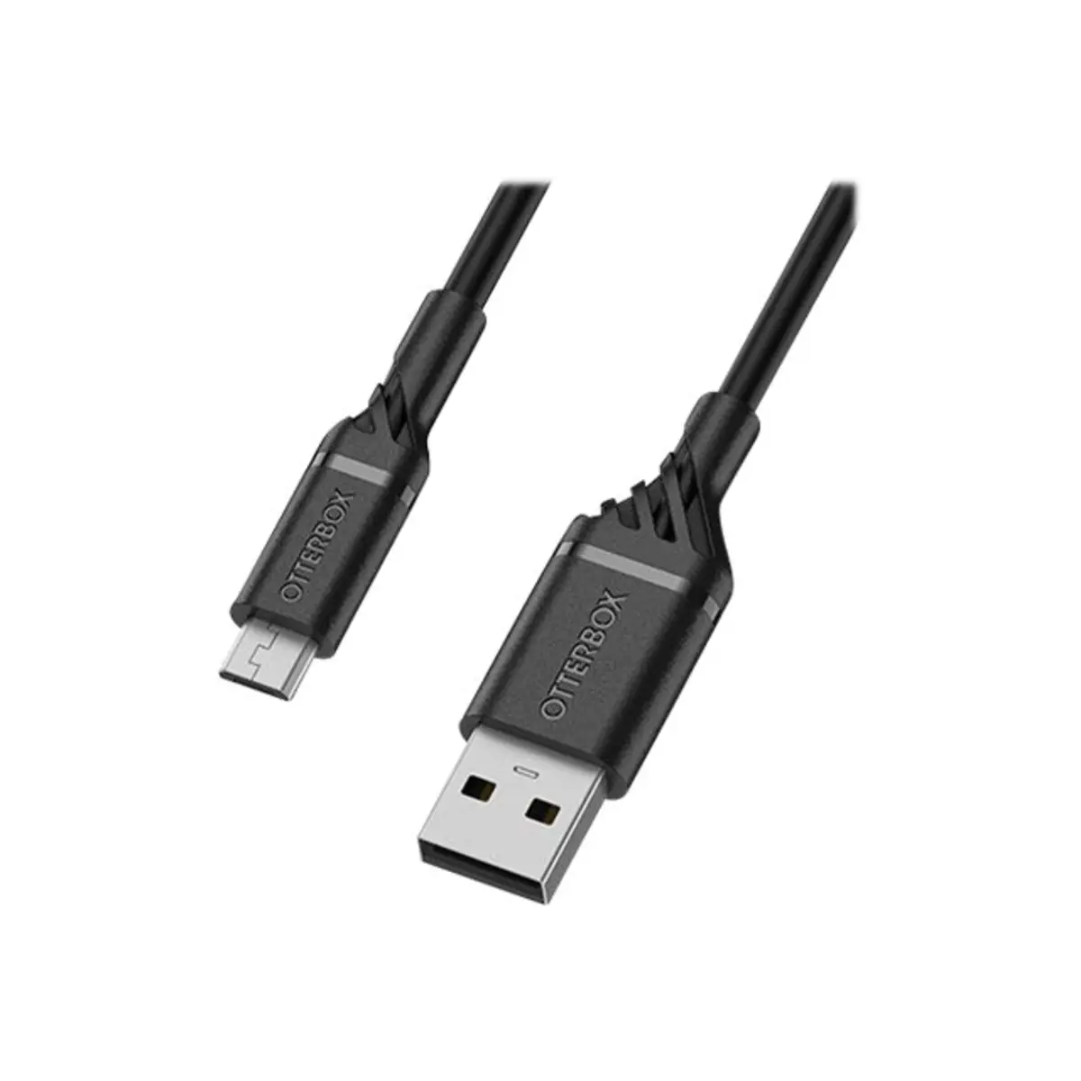 Micro USB Kabel MicroUSB/USB-A Stecker/Stecker Schwarz 1m