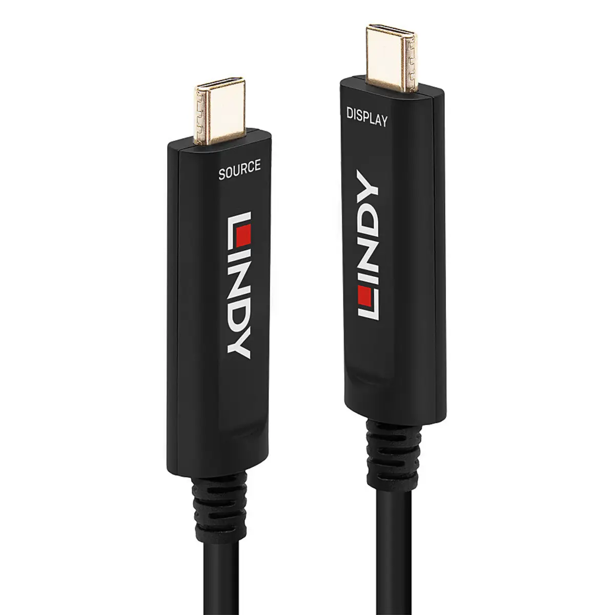 USB Kabel (Nur Audio/Video) USB-C/USB-C Stecker/Stecker Schwarz 15m