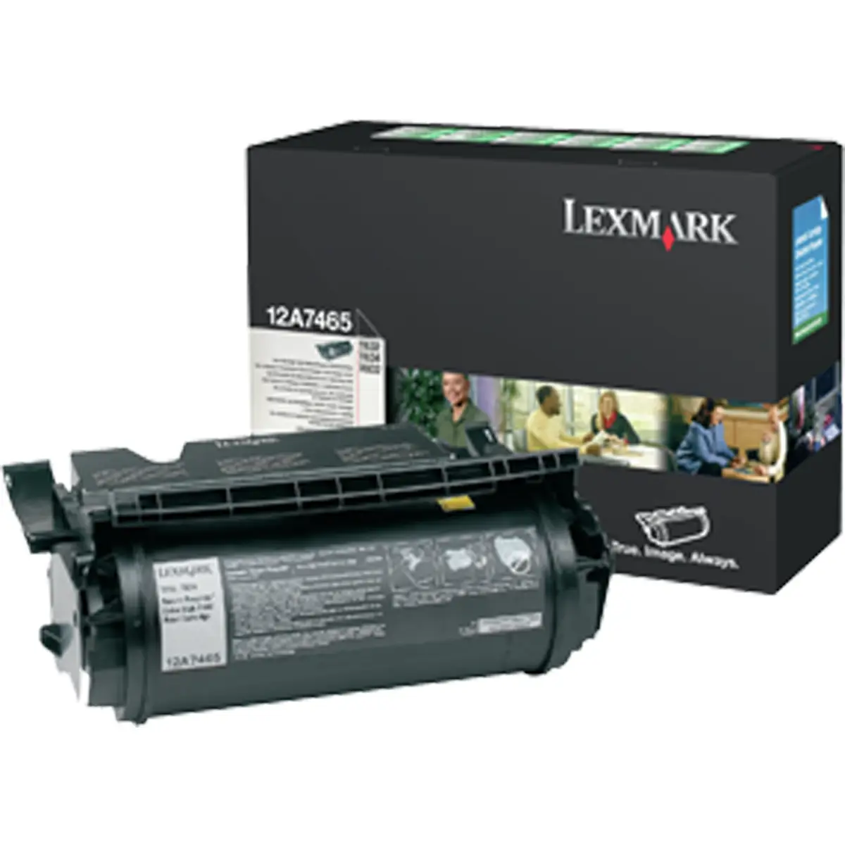 Toner 12A7465 ca. 32000 Seiten schwarz