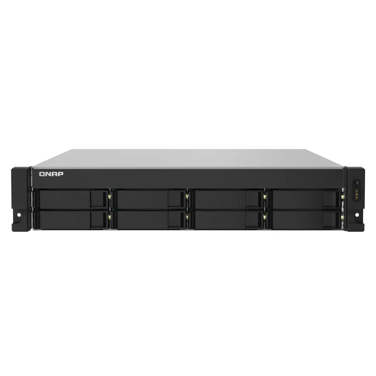 QNAP TS-832PXU NAS Server 8 Bay RAID 0 1 5 6 10 50 JBOD 60 RAM 4 GB Gigabit Ethernet/2.5 Gigabit Ethernet/10 Gigabit Ethernet iSCSI 2U