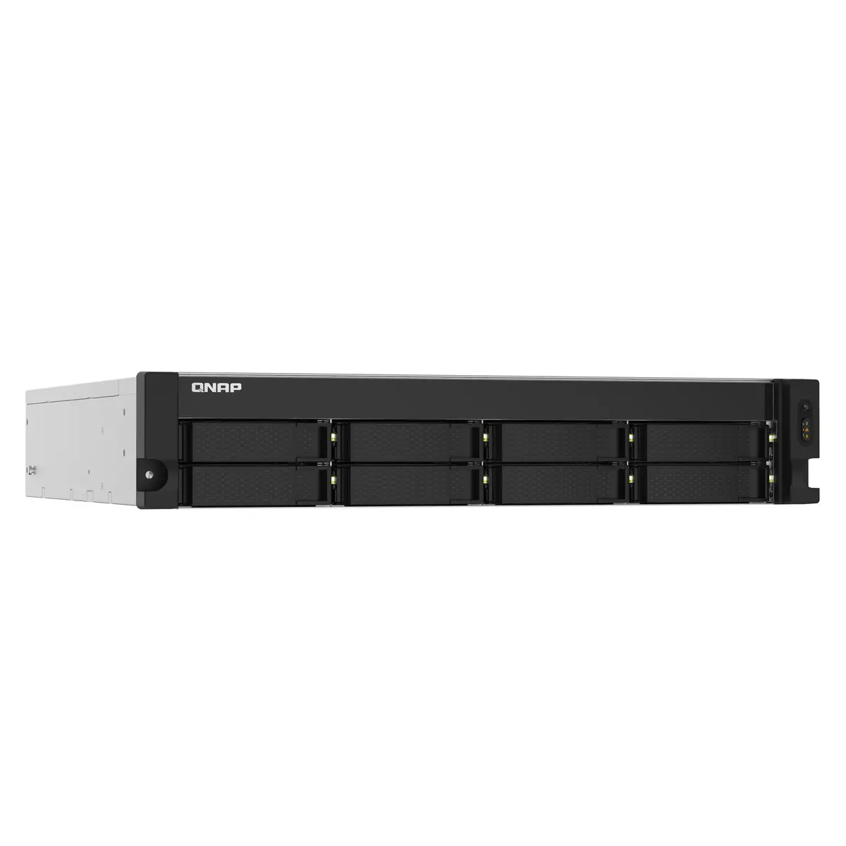 QNAP TS-832PXU NAS Server 8 Bay RAID 0 1 5 6 10 50 JBOD 60 RAM 4 GB Gigabit Ethernet/2.5 Gigabit Ethernet/10 Gigabit Ethernet iSCSI 2U
