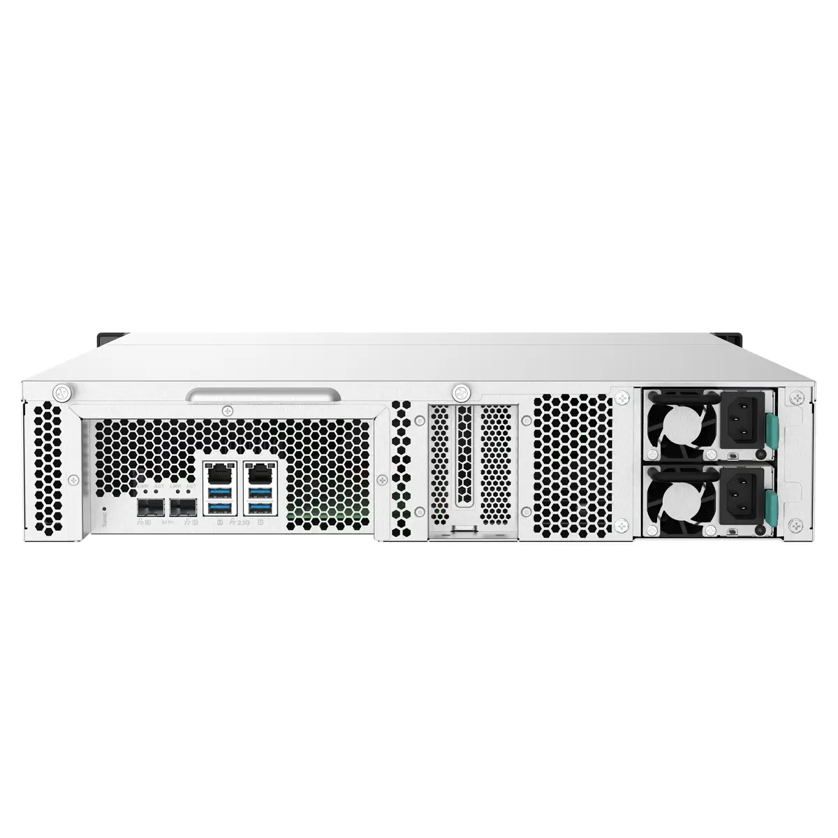 QNAP TS-832PXU NAS Server 8 Bay RAID 0 1 5 6 10 50 JBOD 60 RAM 4 GB Gigabit Ethernet/2.5 Gigabit Ethernet/10 Gigabit Ethernet iSCSI 2U