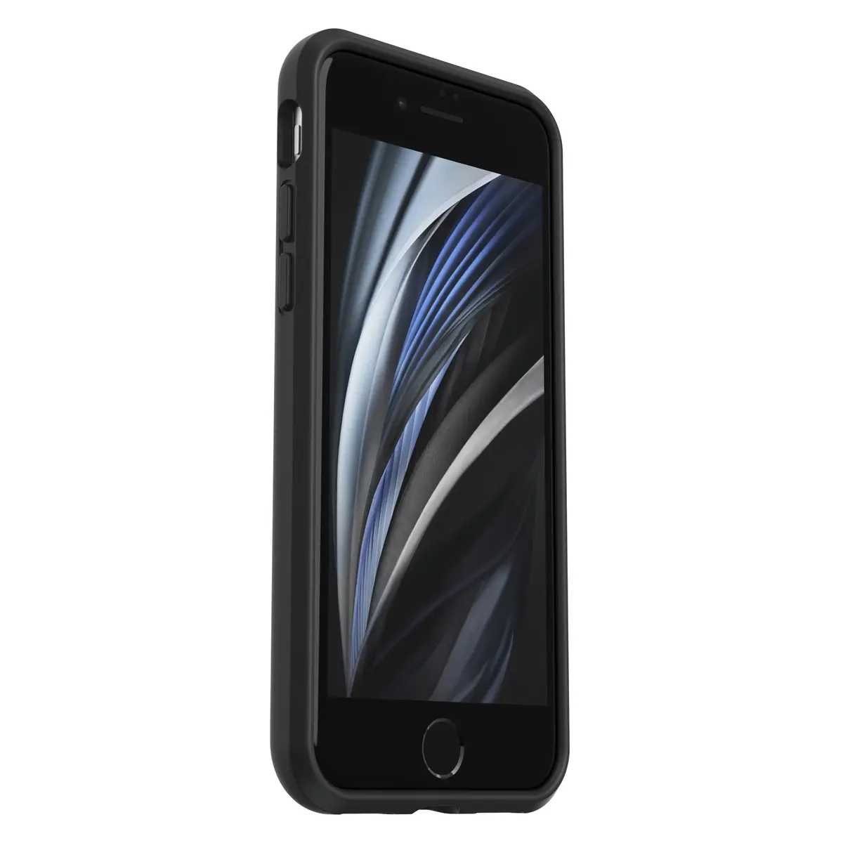 React Apple iPhone SE (2020/2022)/8/7 Schwarz Crystal - Transparent/Schwarz