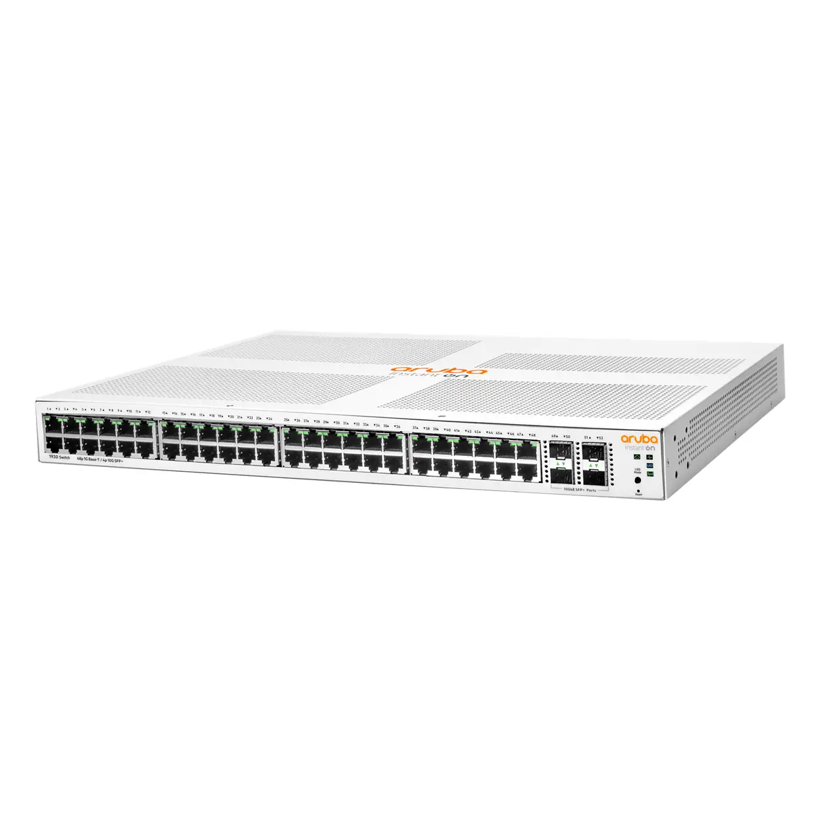 HP Aruba Instant On 1930 48G 4SFP/SFP+ Switch L2+ managed 48 x 10/100/1000 + 4 x 1 Gigabit / 10 Gigabit SFP+ an Rack montierbar