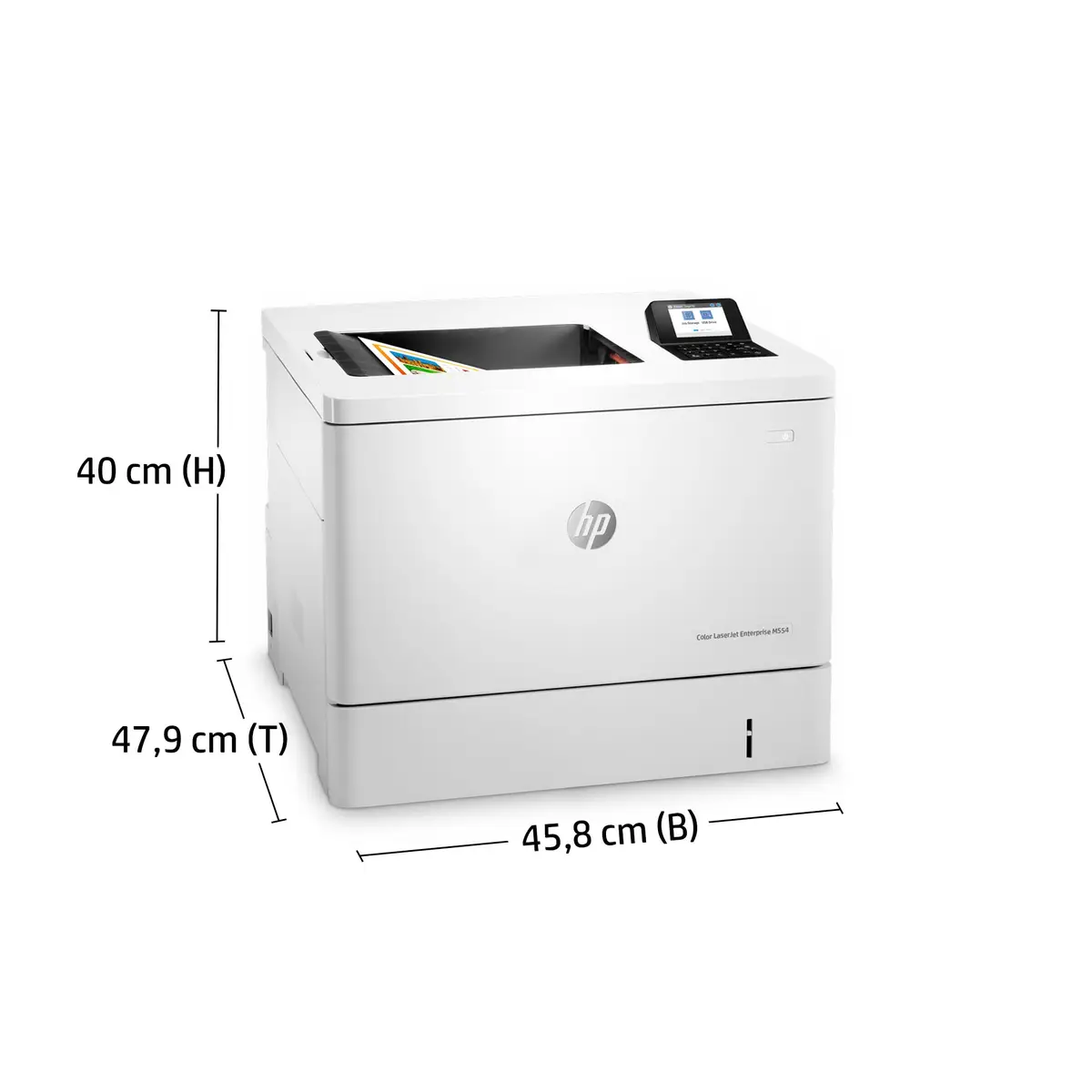 LaserJet Enterprise M554dn A4 Farblaserdrucker 1200x1200dpi 33ppm Duplex