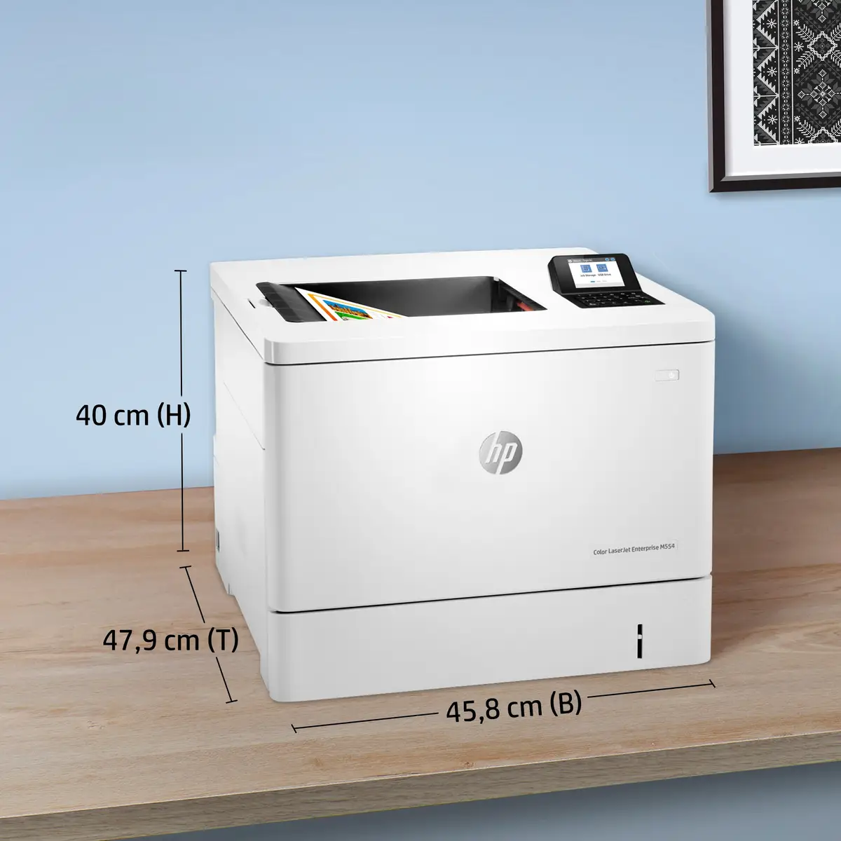 LaserJet Enterprise M554dn A4 Farblaserdrucker 1200x1200dpi 33ppm Duplex
