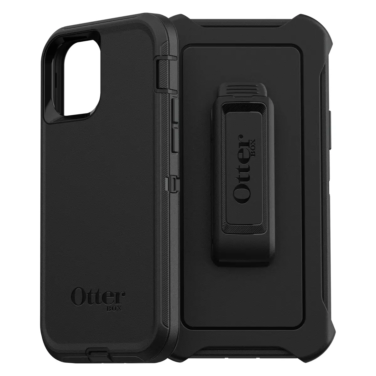 Defender iPhone 12 / iPhone 12 Pro schwarz, ProPack