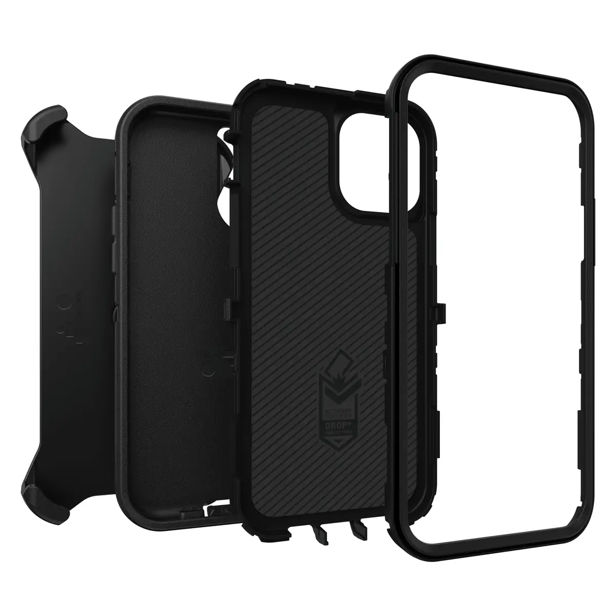 Defender iPhone 12 / iPhone 12 Pro schwarz, ProPack