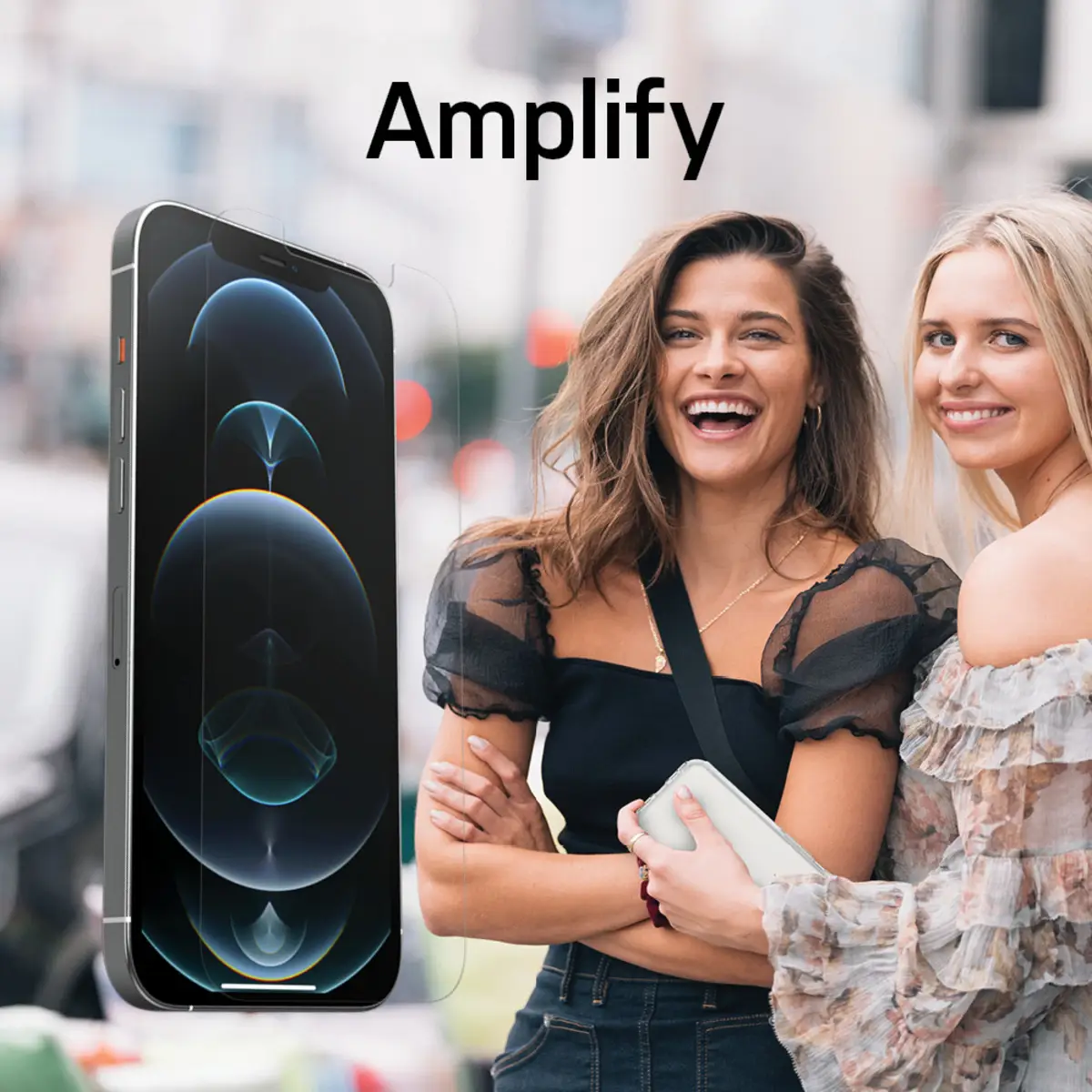 Amplify AntiMicrobial iPhone 12 Pro Max transparent
