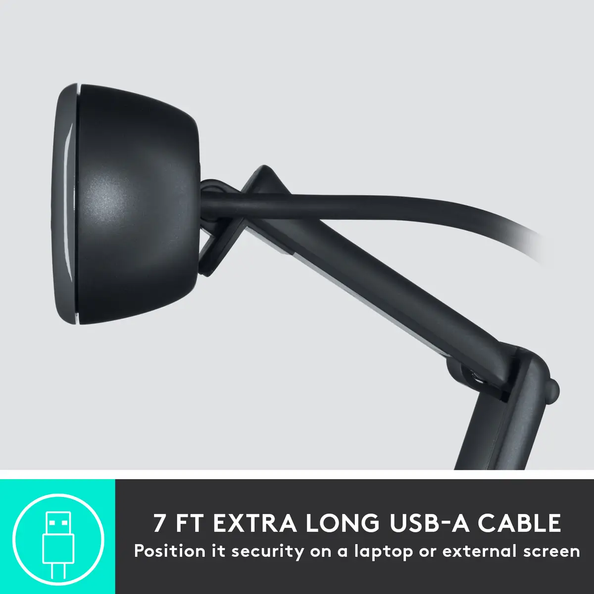 C505 HD Webcam 1280x720 Pixel schwarz