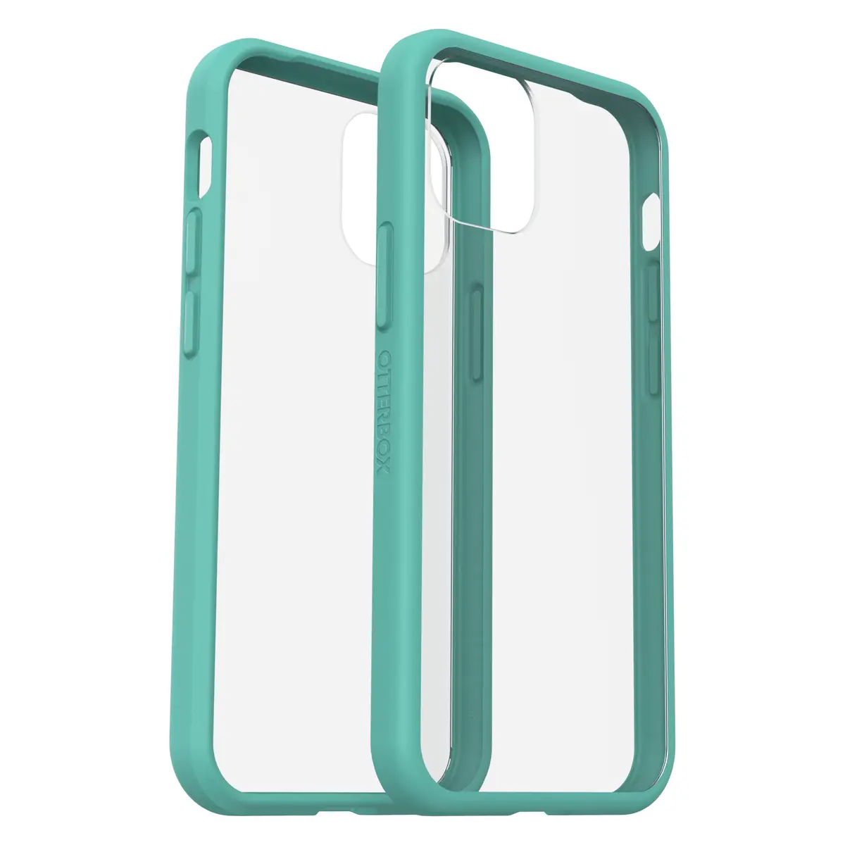 React iPhone 12 mini Sea Spray transparent/blau ProPack