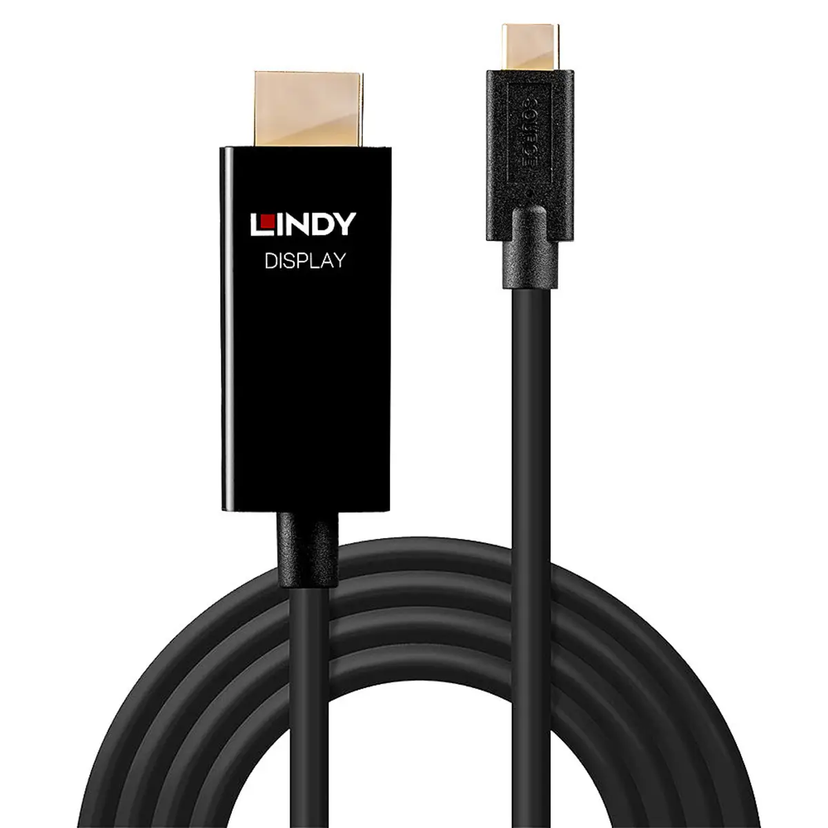 USB Typ C/HDMI Typ A Stecker/Stecker Schwarz 2 m