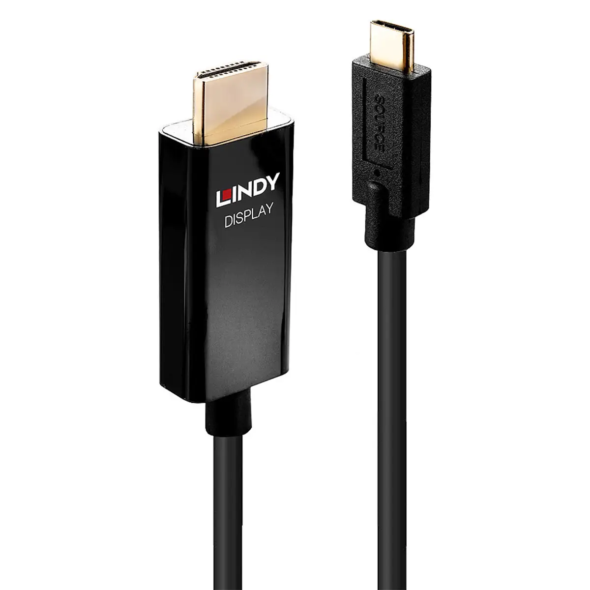 USB Typ C/HDMI Typ A Stecker/Stecker Schwarz 1 m