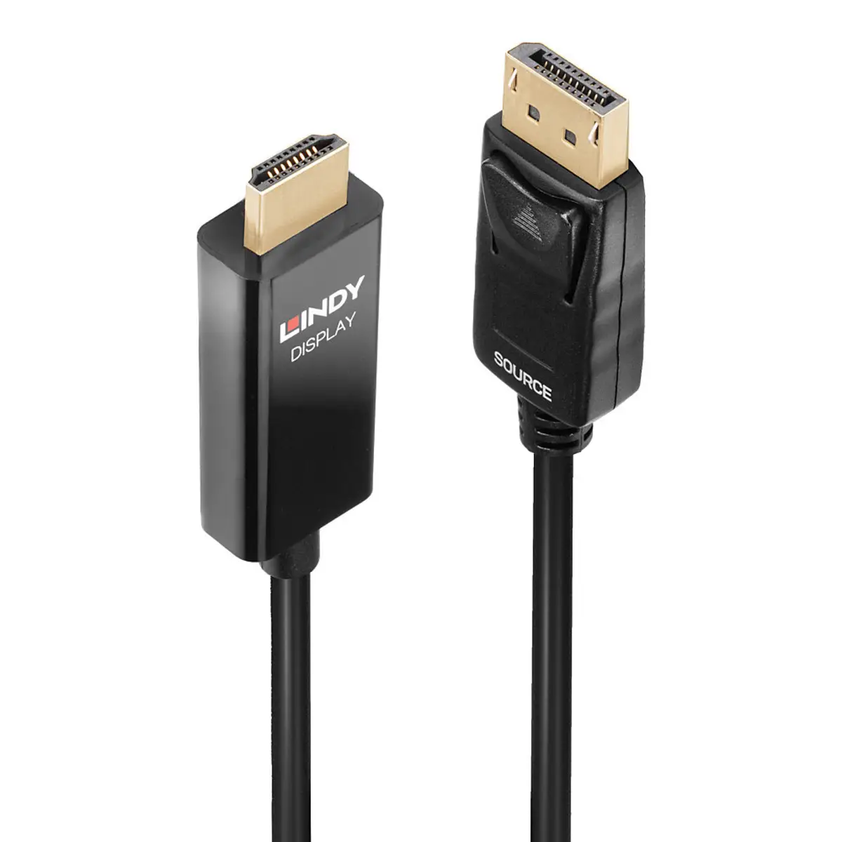 Videokabel DisplayPort/HDMI Stecker/Stecker Schwarz 2m