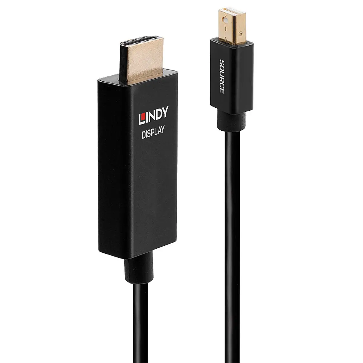 Videokabel MiniDisplayPort/HDMI Stecker/Stecker Schwarz 2m
