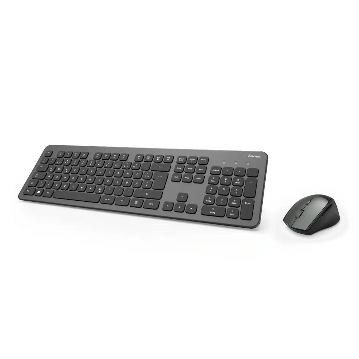 Funktastatur-Maus-Set KMW-700, Anthrazit/Schwarz
