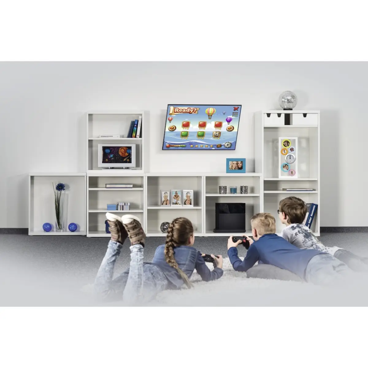 TV-Wandhalterung TILT, 191 cm (75), Schwarz