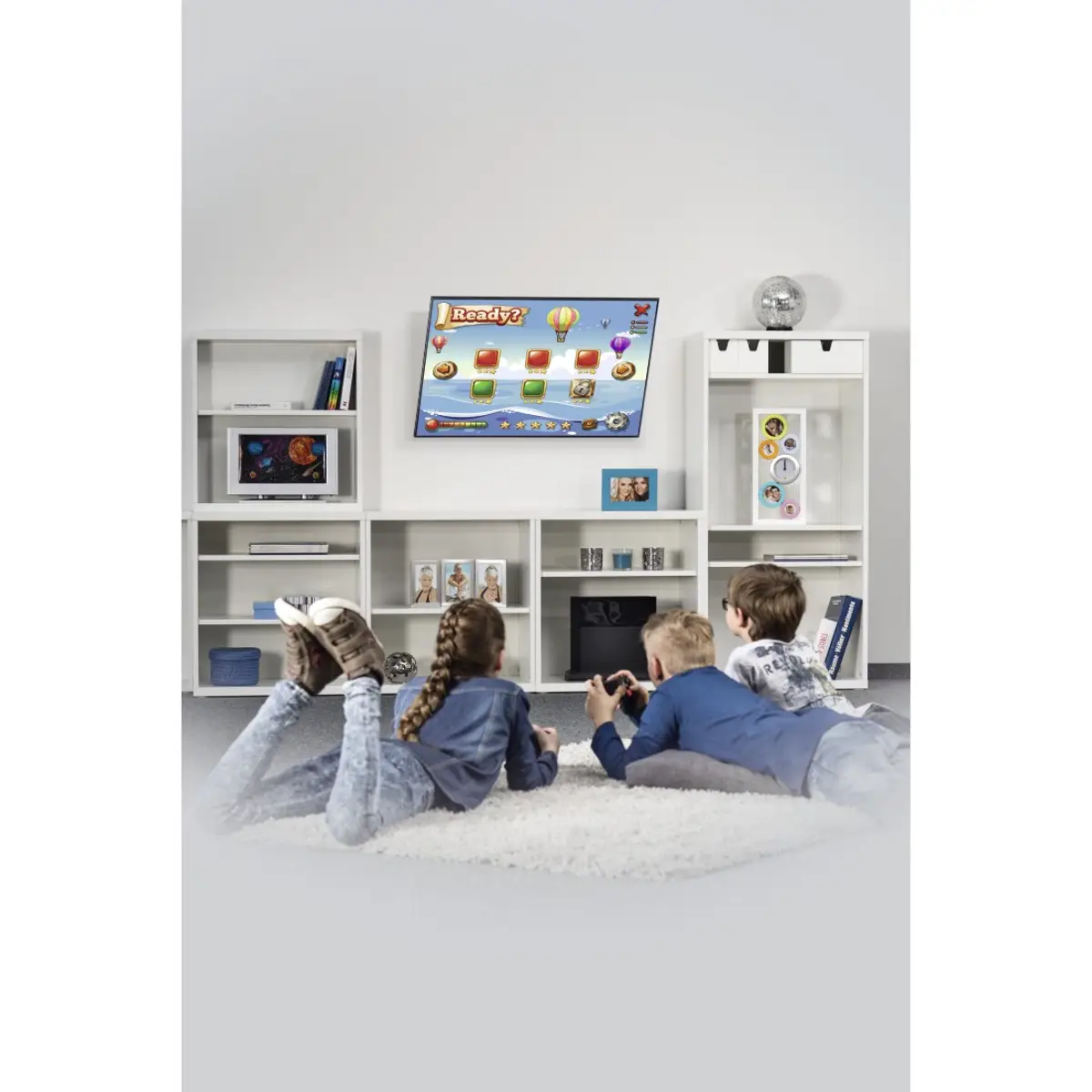 TV-Wandhalterung TILT, 191 cm (75), Schwarz
