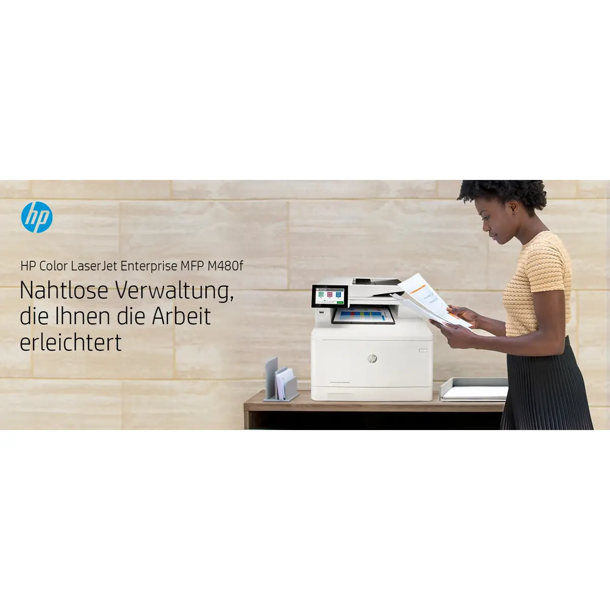 LaserJet Enterprise M480f A4 All-in-One Drucker/Scanner/Kopieren/Fax Farblaserdrucker Duplex