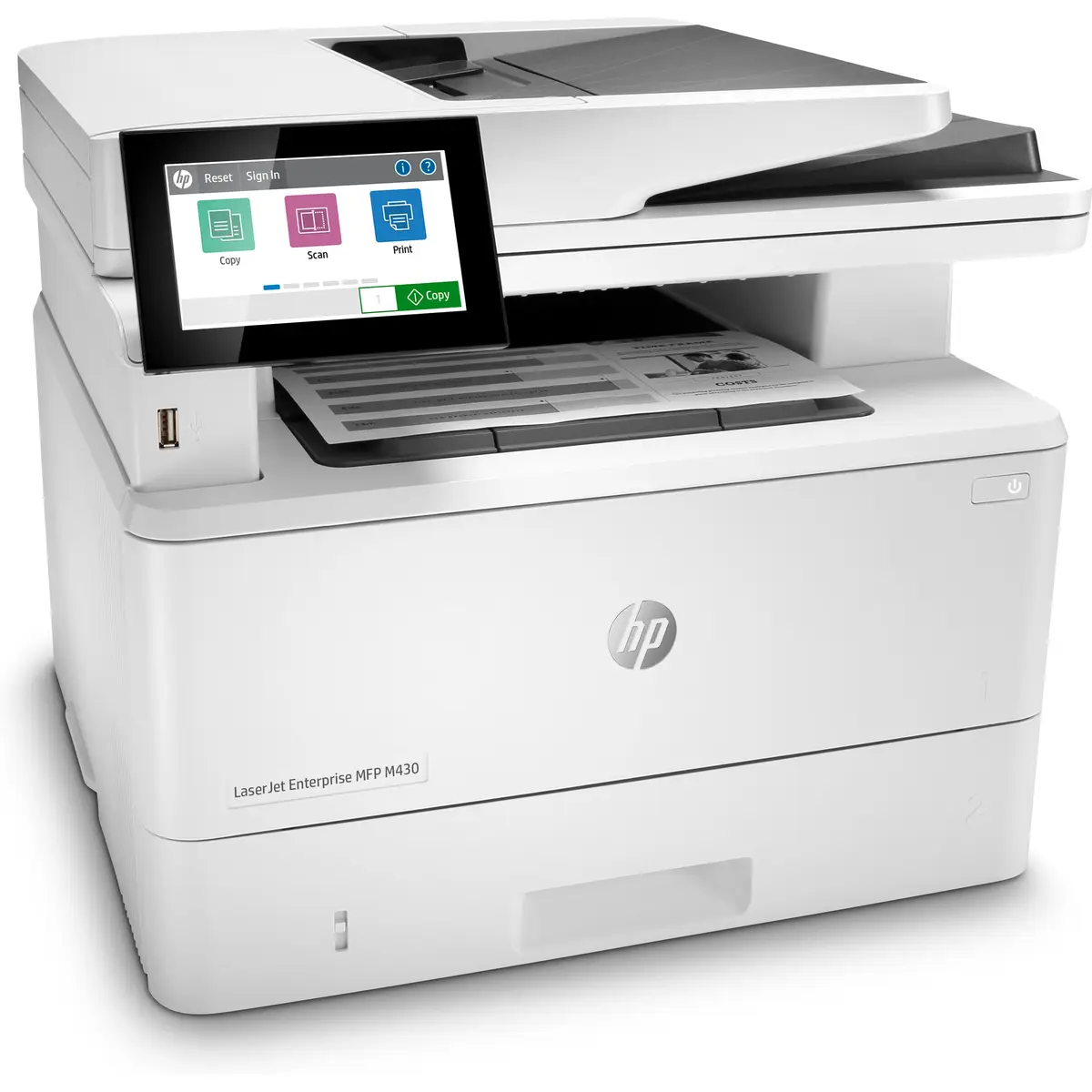 LaserJet Enterprise M430f A4 All-in-One Drucker/Scanner/Kopierer/Fax s/w Laserdrucker Duplex