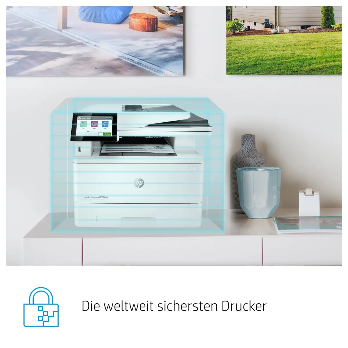 LaserJet Enterprise M430f A4 All-in-One Drucker/Scanner/Kopierer/Fax s/w Laserdrucker Duplex