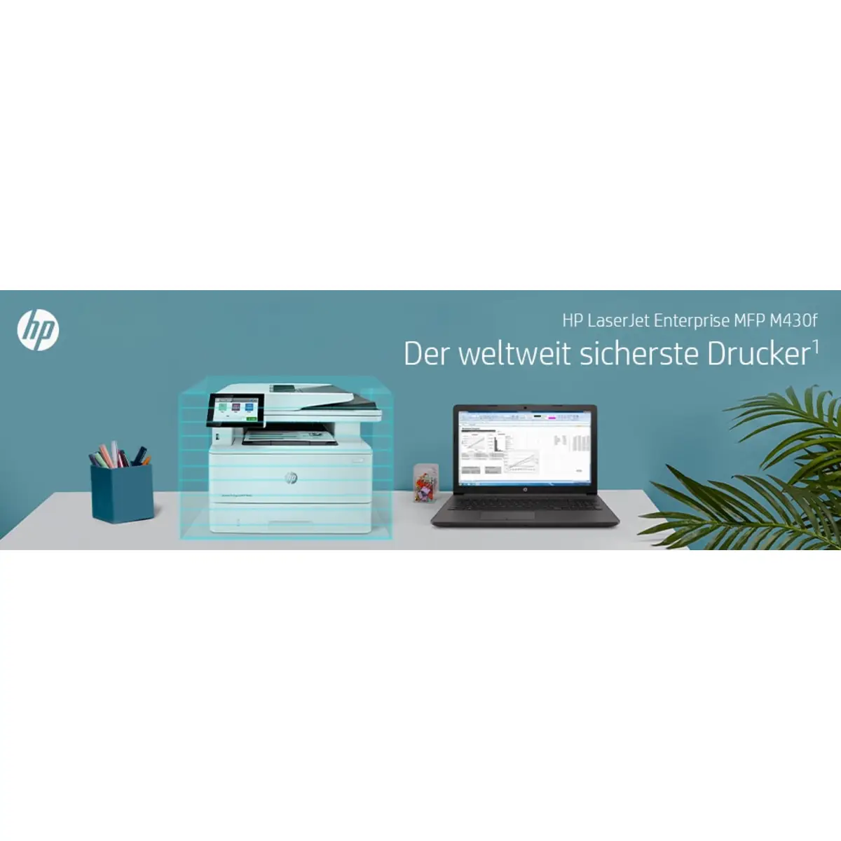 LaserJet Enterprise M430f A4 All-in-One Drucker/Scanner/Kopierer/Fax s/w Laserdrucker Duplex