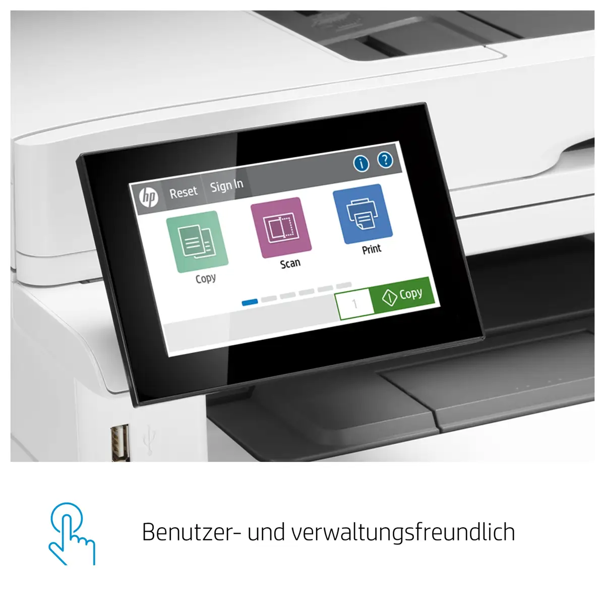 LaserJet Enterprise M430f A4 All-in-One Drucker/Scanner/Kopierer/Fax s/w Laserdrucker Duplex