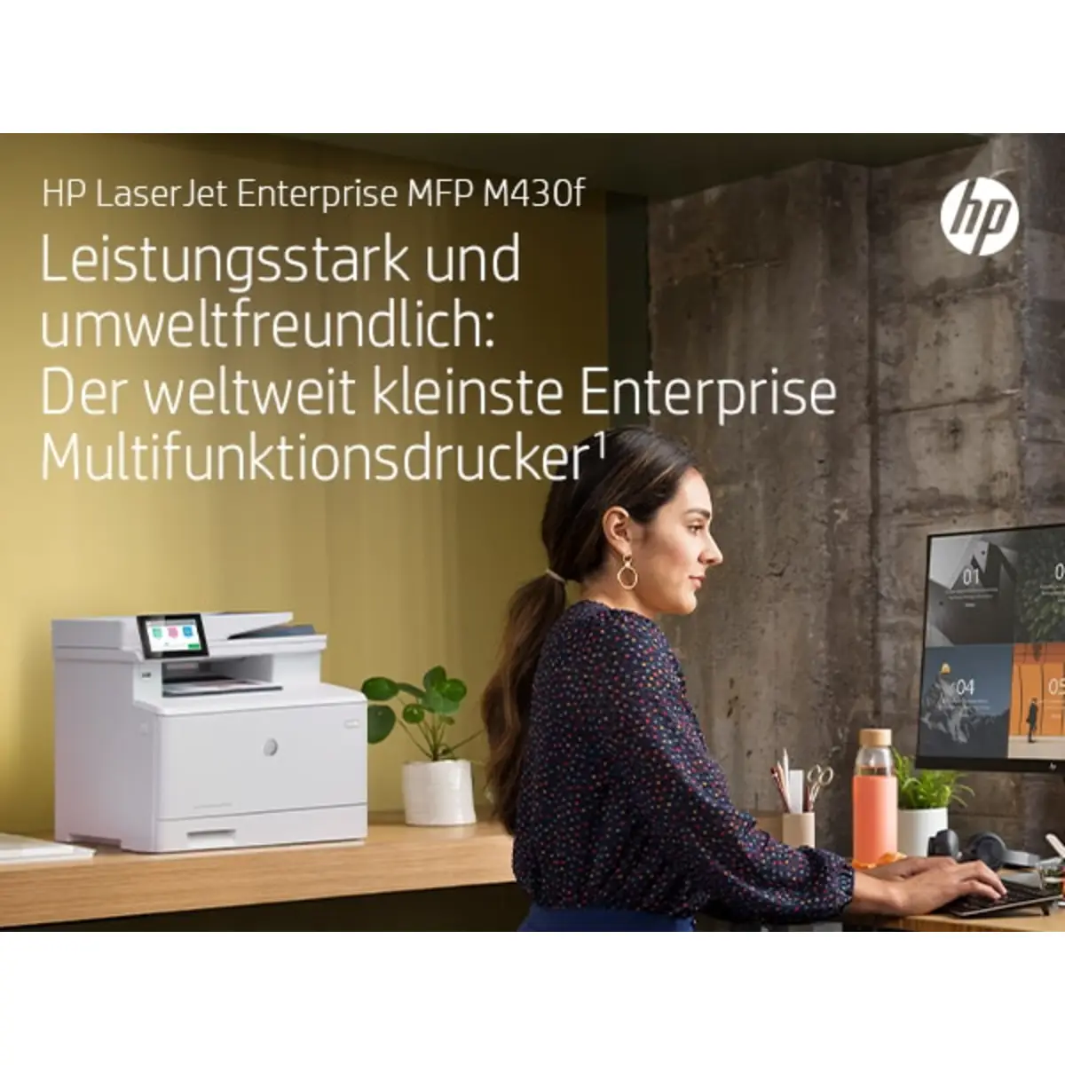 LaserJet Enterprise M430f A4 All-in-One Drucker/Scanner/Kopierer/Fax s/w Laserdrucker Duplex