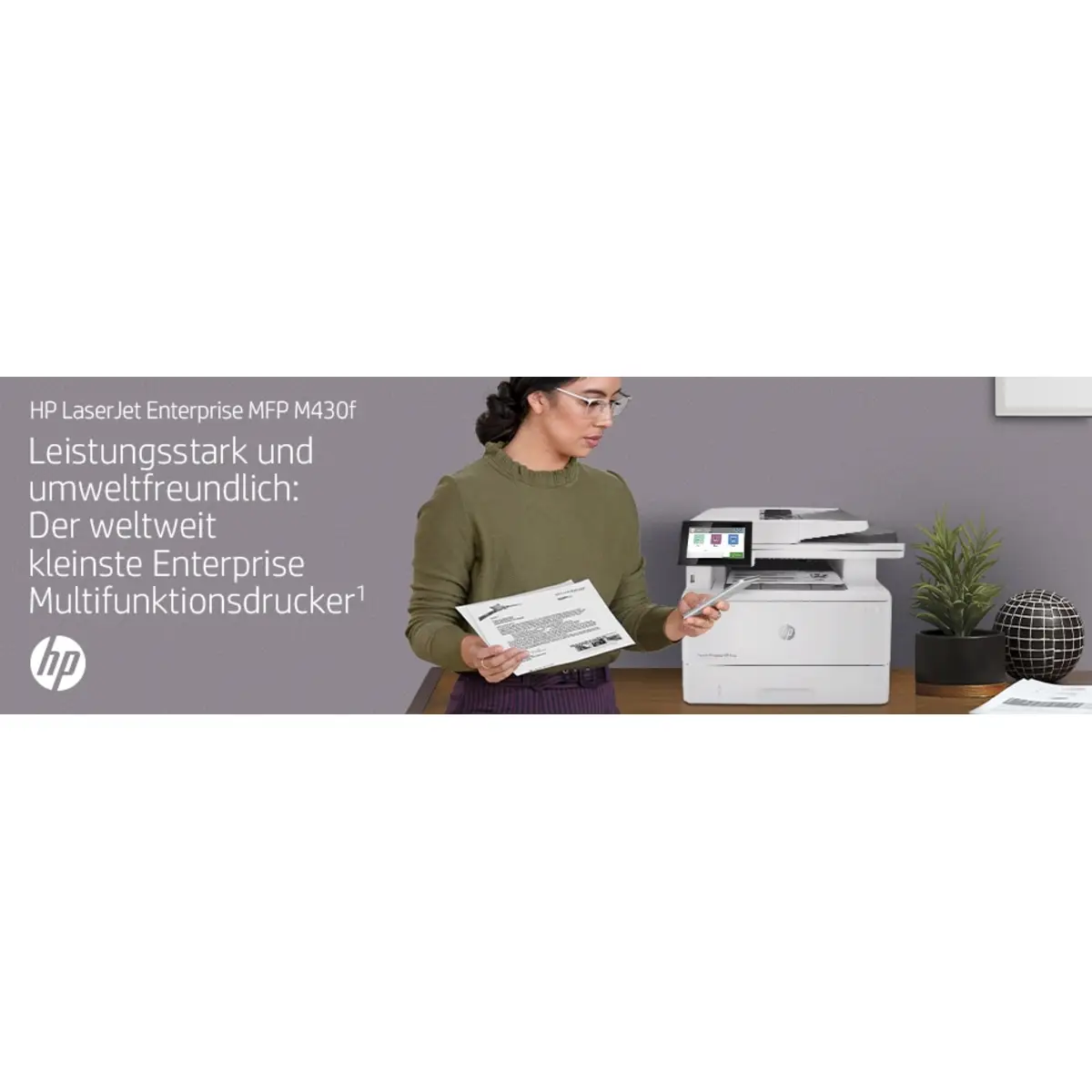 LaserJet Enterprise M430f A4 All-in-One Drucker/Scanner/Kopierer/Fax s/w Laserdrucker Duplex