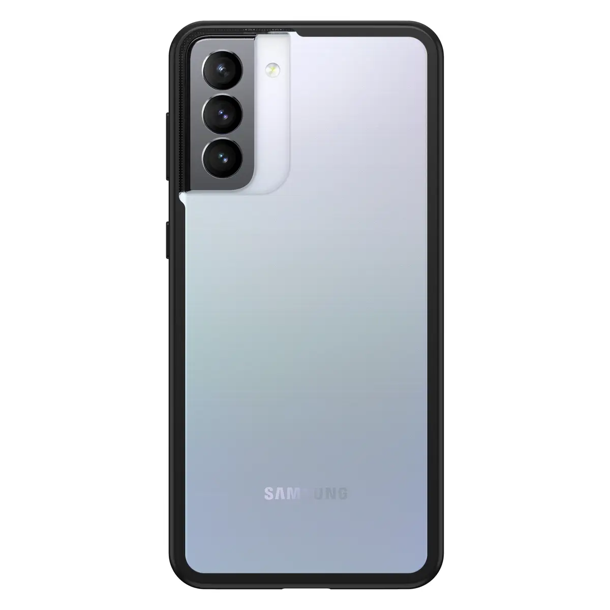 React Samsung Galaxy S21+ 5G Schwarz Crystal Hülle Transparent/Schwarz ProPack