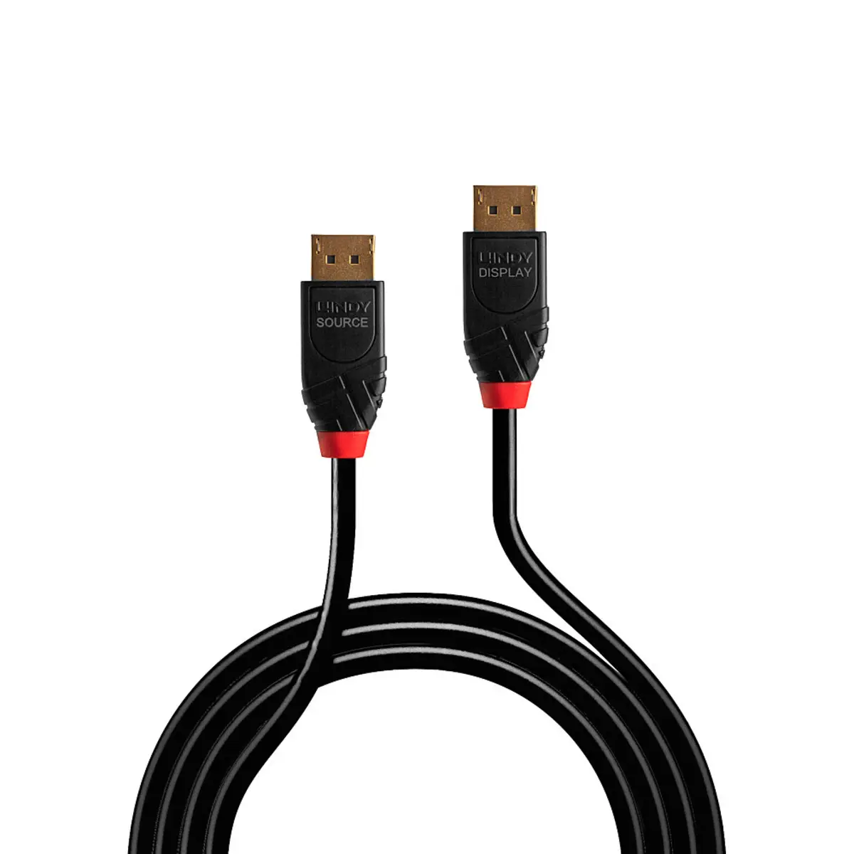Active DisplayPort 1.4 Kabel DisplayPort/DisplayPort Stecker/Stecker Schwarz 5m