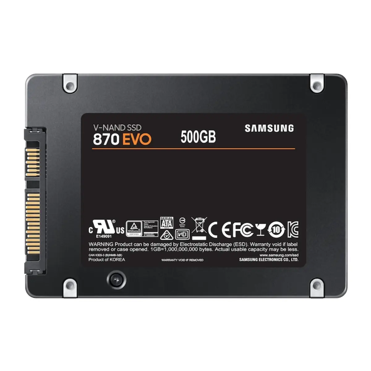870 EVO SSD 500 GB SATA intern 6,4 cm (2