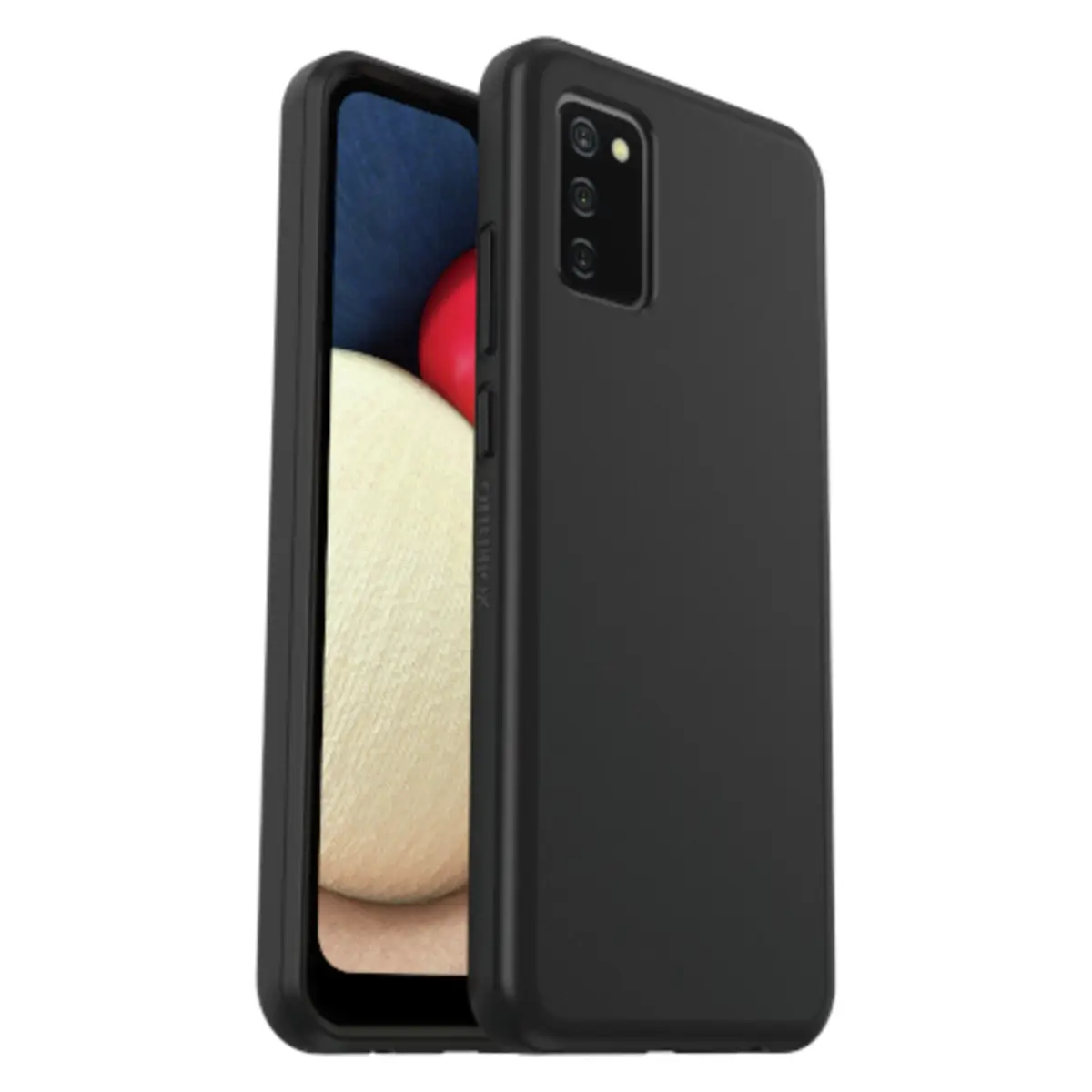 React Samsung Galaxy A02s Schwarz Hülle