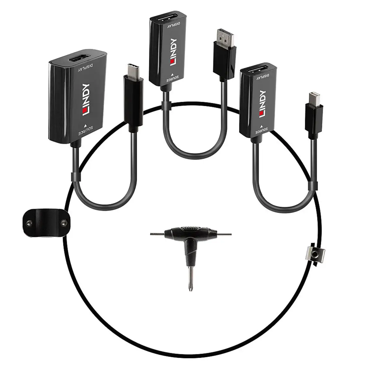 Multi-AV to HDMI Converter Tether