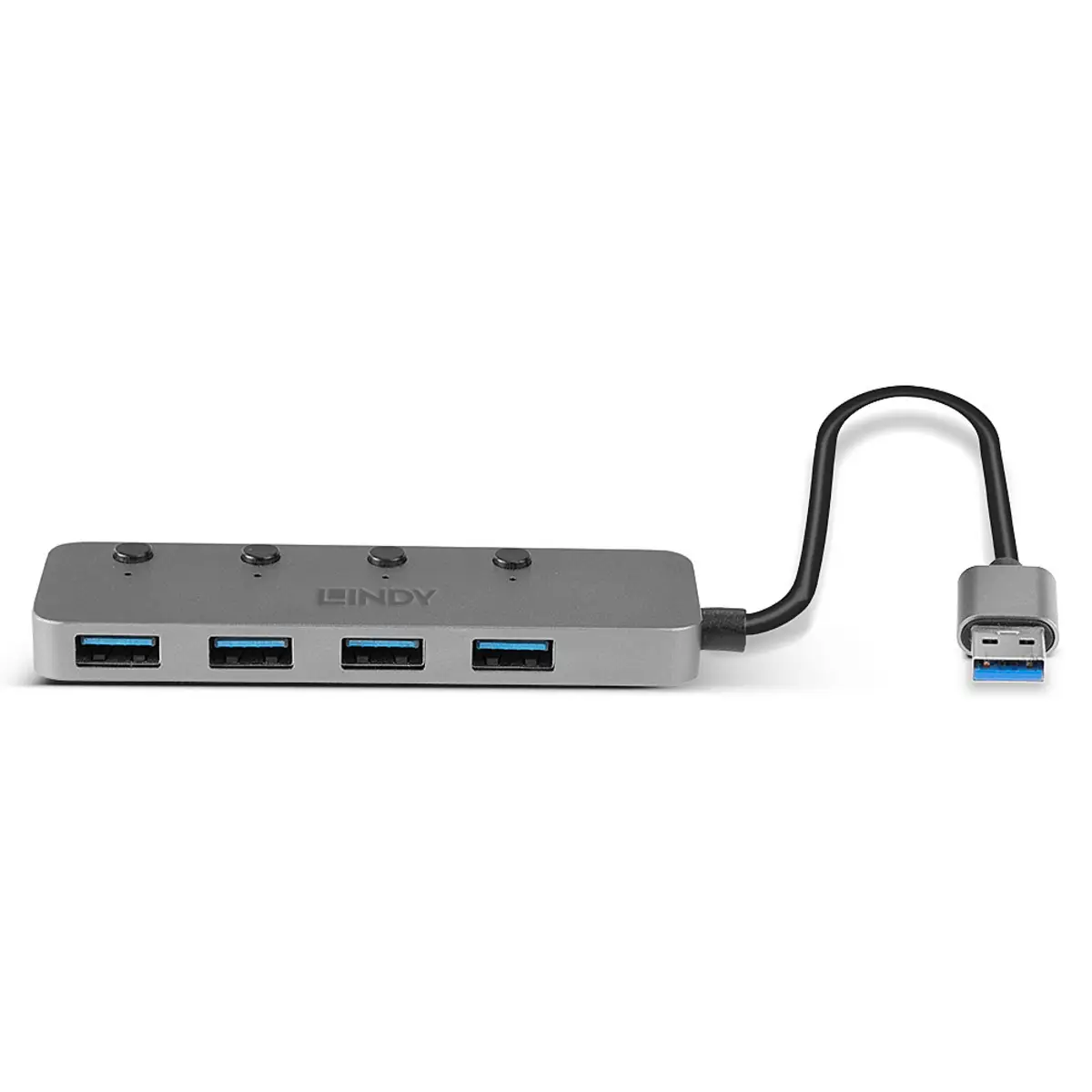 4 Port USB 3.0 Hub mit Ein-/Ausschalter