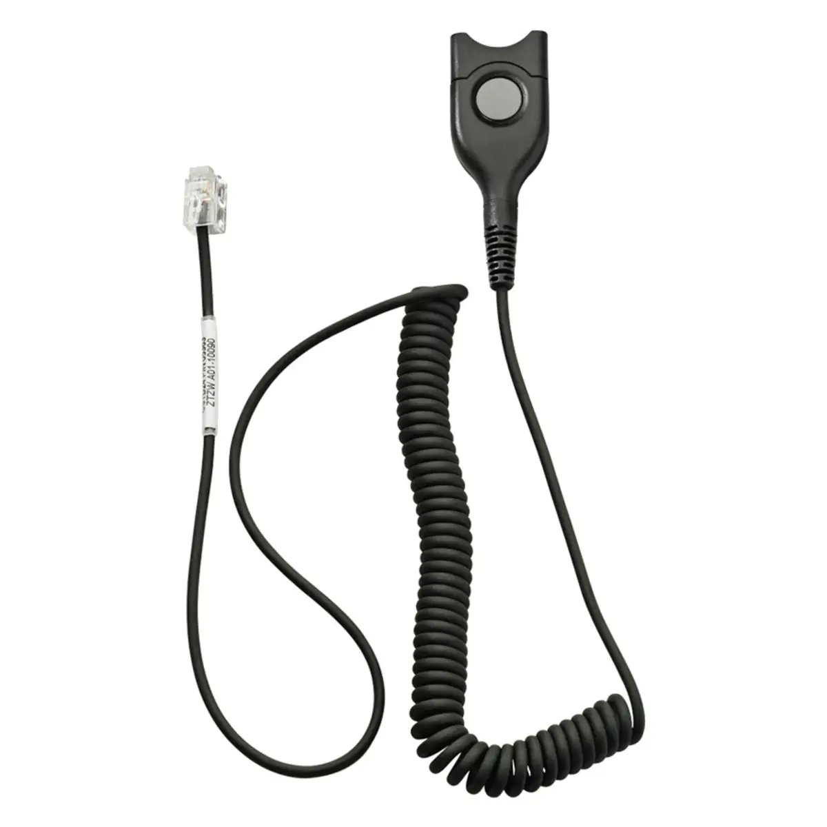 CSTD 24 Headset-Anschlusskabel EasyDisconnect/RJ9 Stecker/Stecker Schwarz