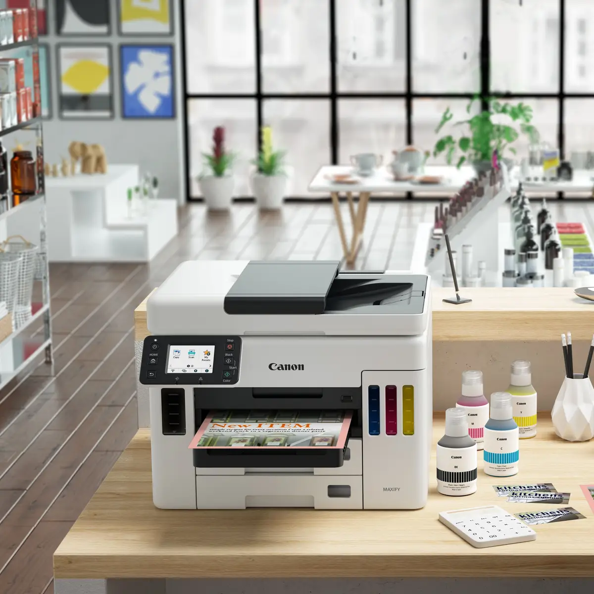 MAXIFY GX7050 All-in-One Drucker/Scanner/Kopierer/Fax Tintenstrahldrucker duplex
