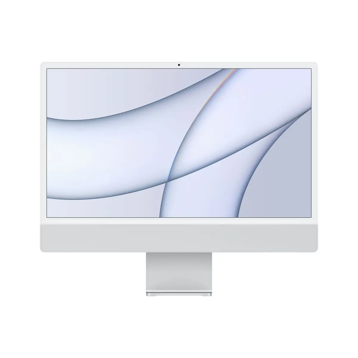 iMac silber mit Retina 4.5K Display Apple M1 8C 61cm (24") 8GB RAM 512GB SSD 8-Core GPU Gigabit Ethernet Magic Keyboard Touch ID + Ziffernblock