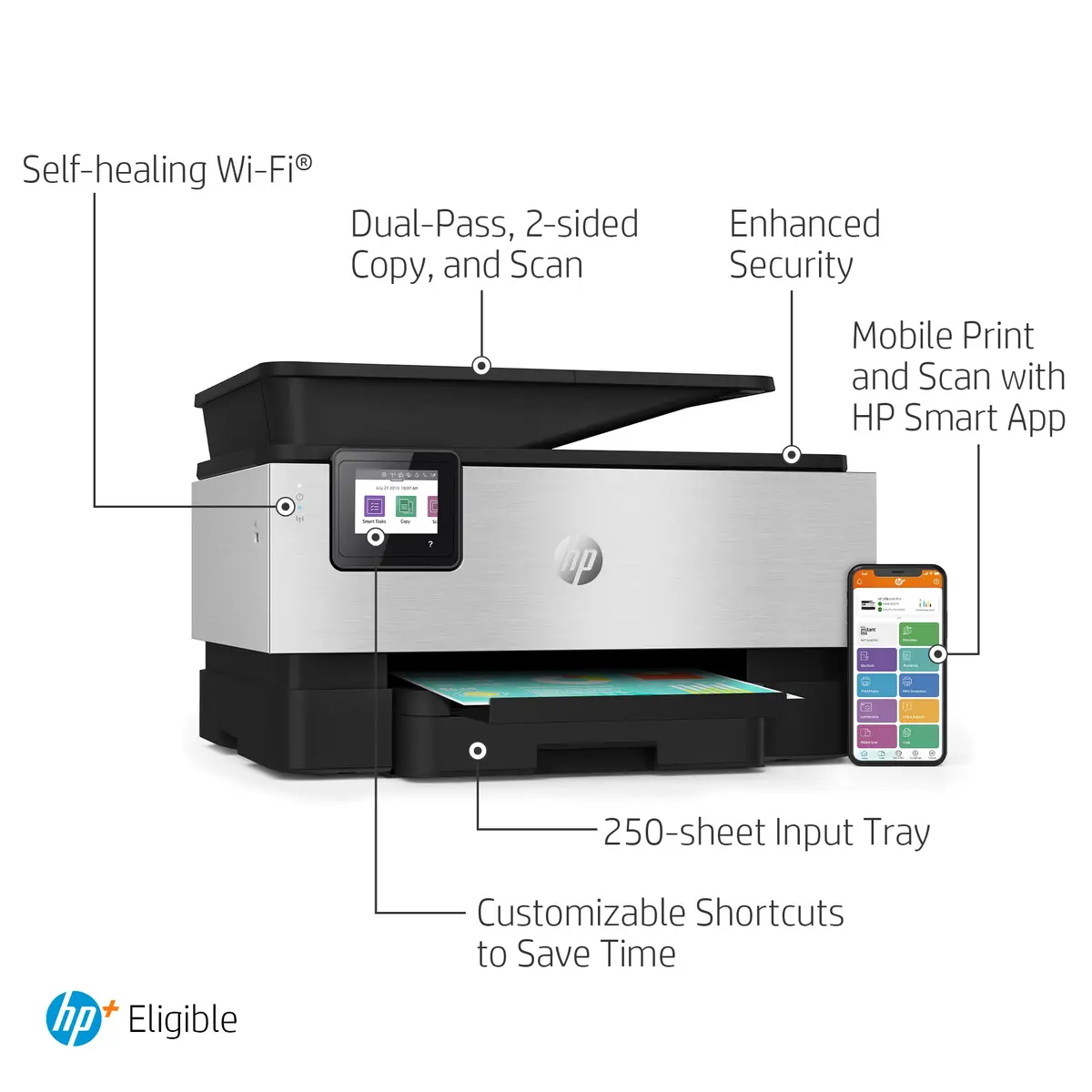 Officejet Pro 9010e A4 All-in-One Drucker/Scanner/Kopierer Tintenstrahldrucker Duplex