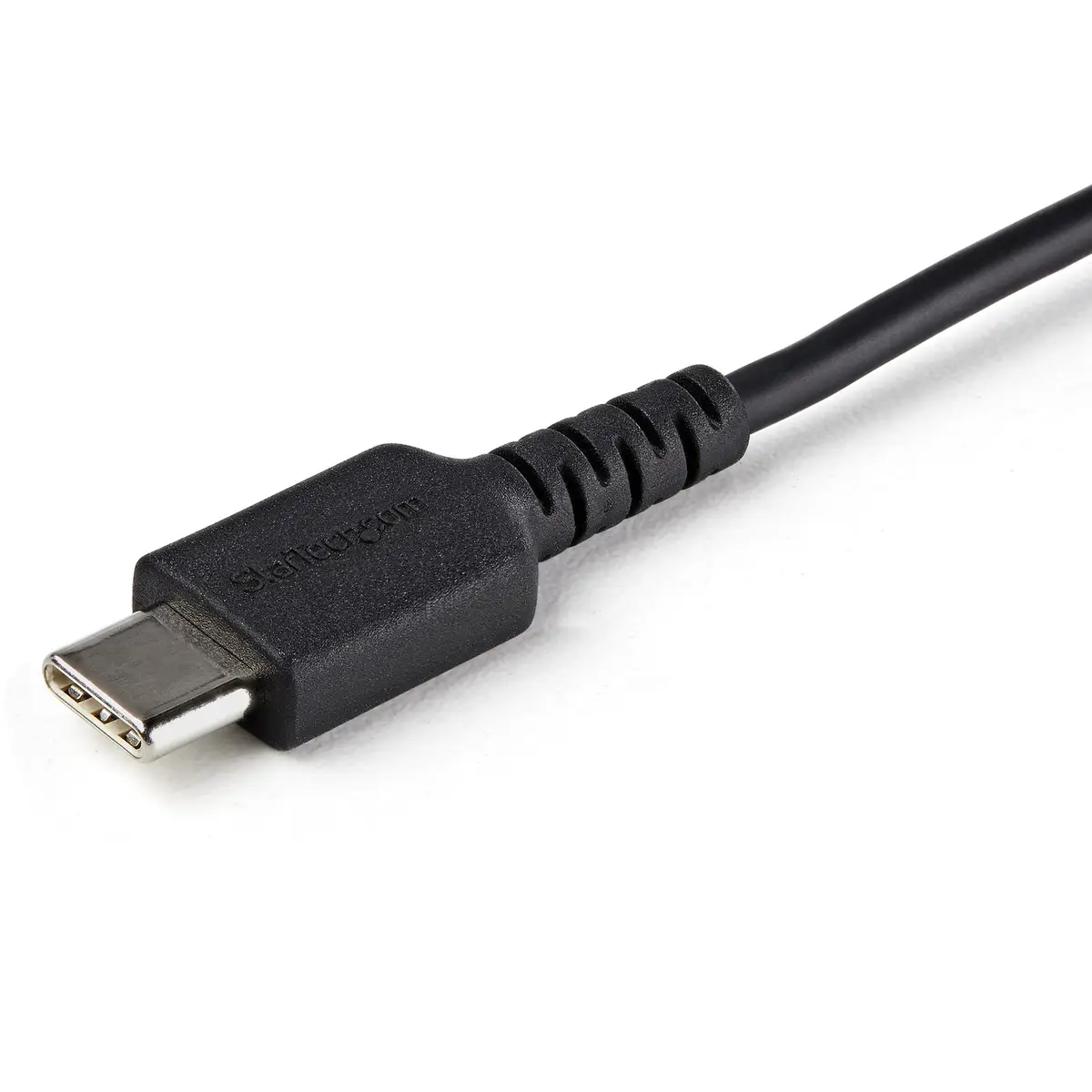 StarTech Secure Charging Cable USB-A zu USB-C Kabel Stecker/Stecker Schwarz 1m