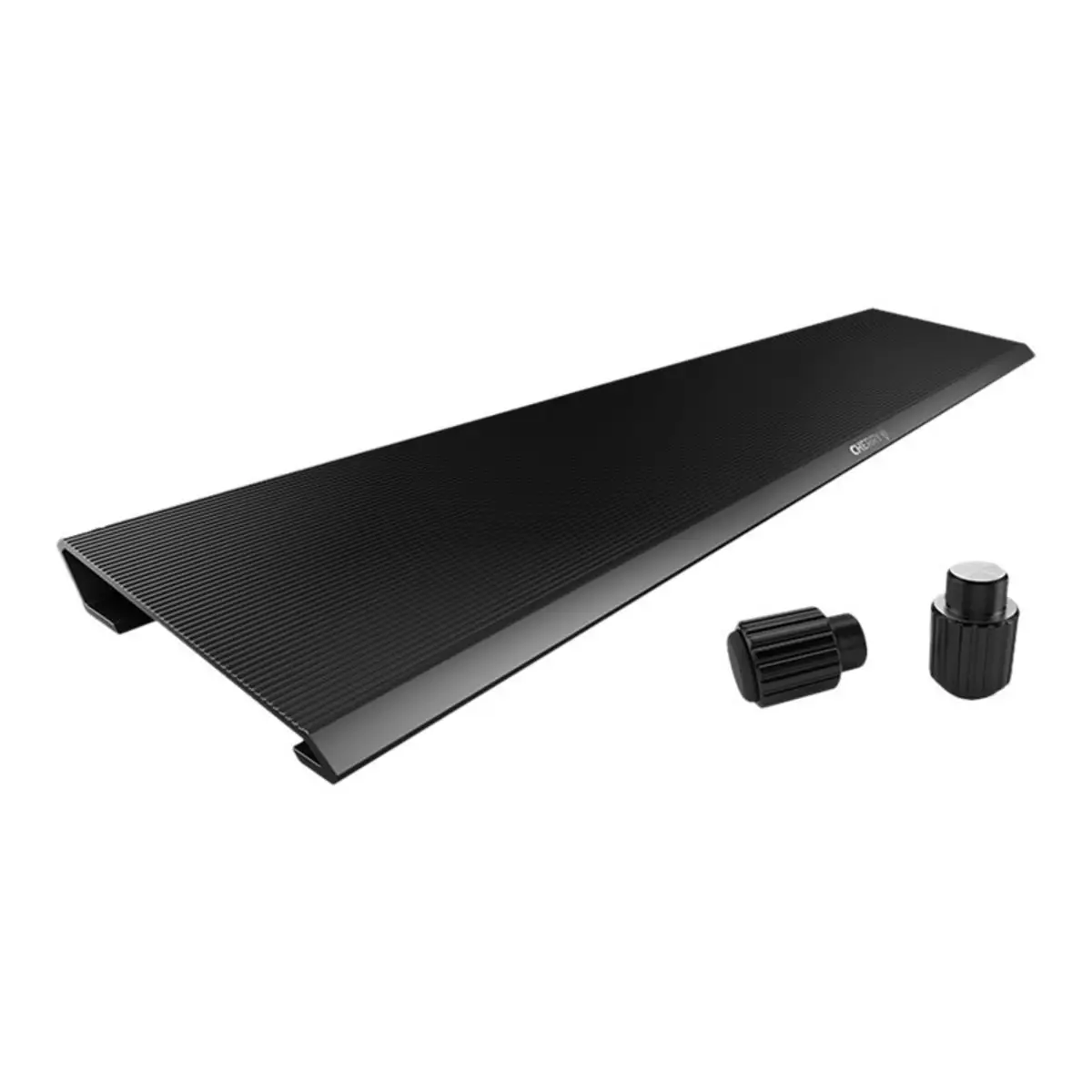 Palmrest 3.0 S Aluminium Handballenauflage schwarz 21,0x430x100mm (H x B x T)