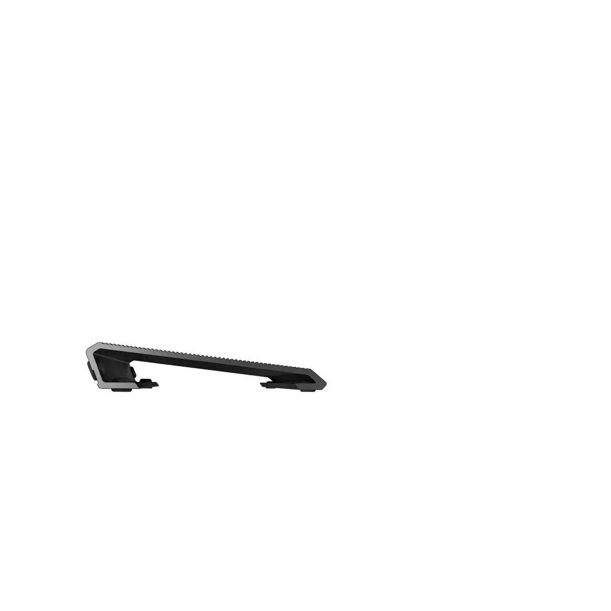 Palmrest 3.0 S Aluminium Handballenauflage schwarz 21,0x430x100mm (H x B x T)
