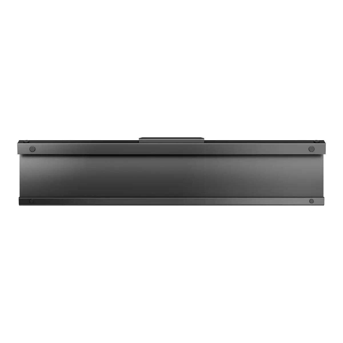 Palmrest 3.0 S Aluminium Handballenauflage schwarz 21,0x430x100mm (H x B x T)