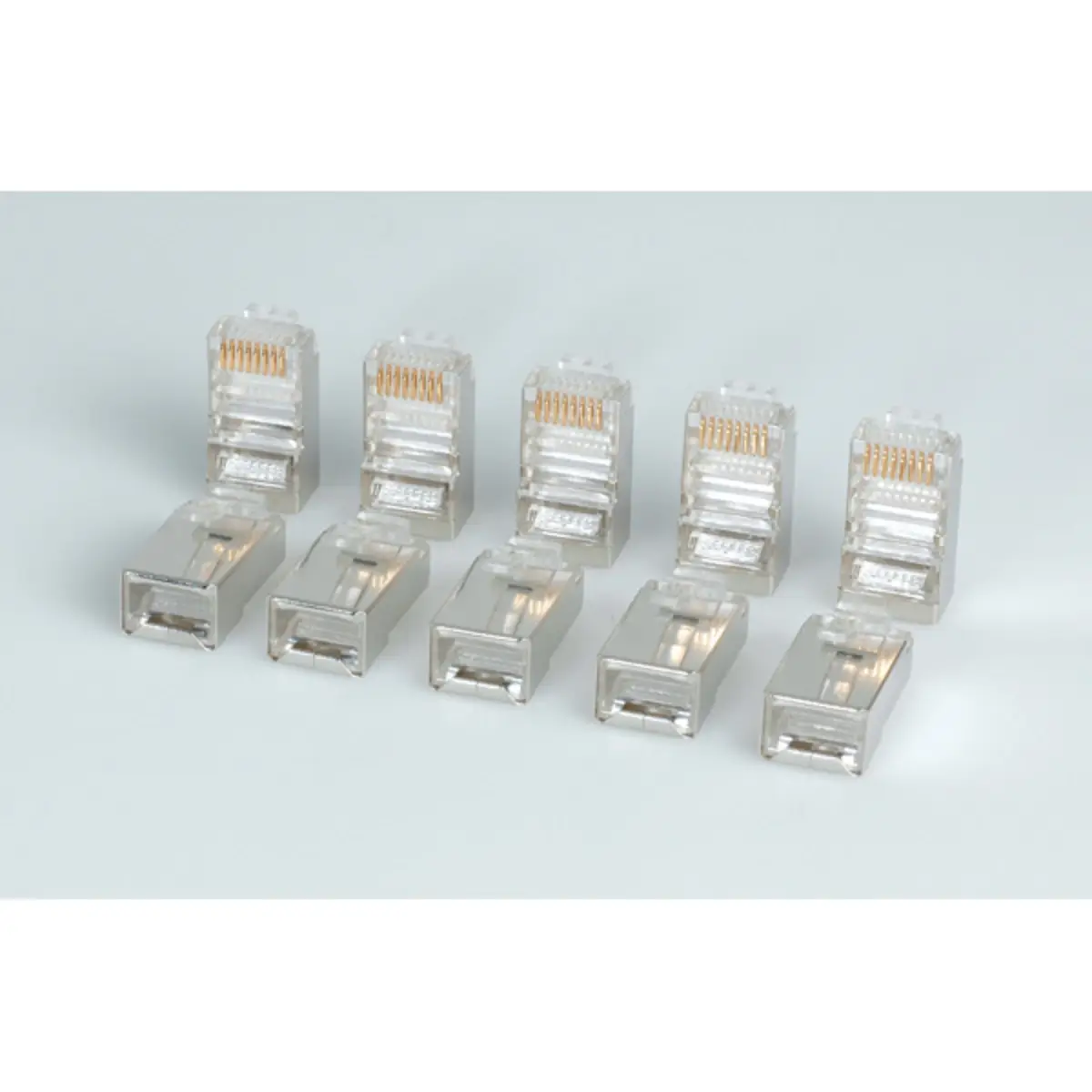 Modular-Plug geschirmt Cat.5e (Class D) 10 Stck