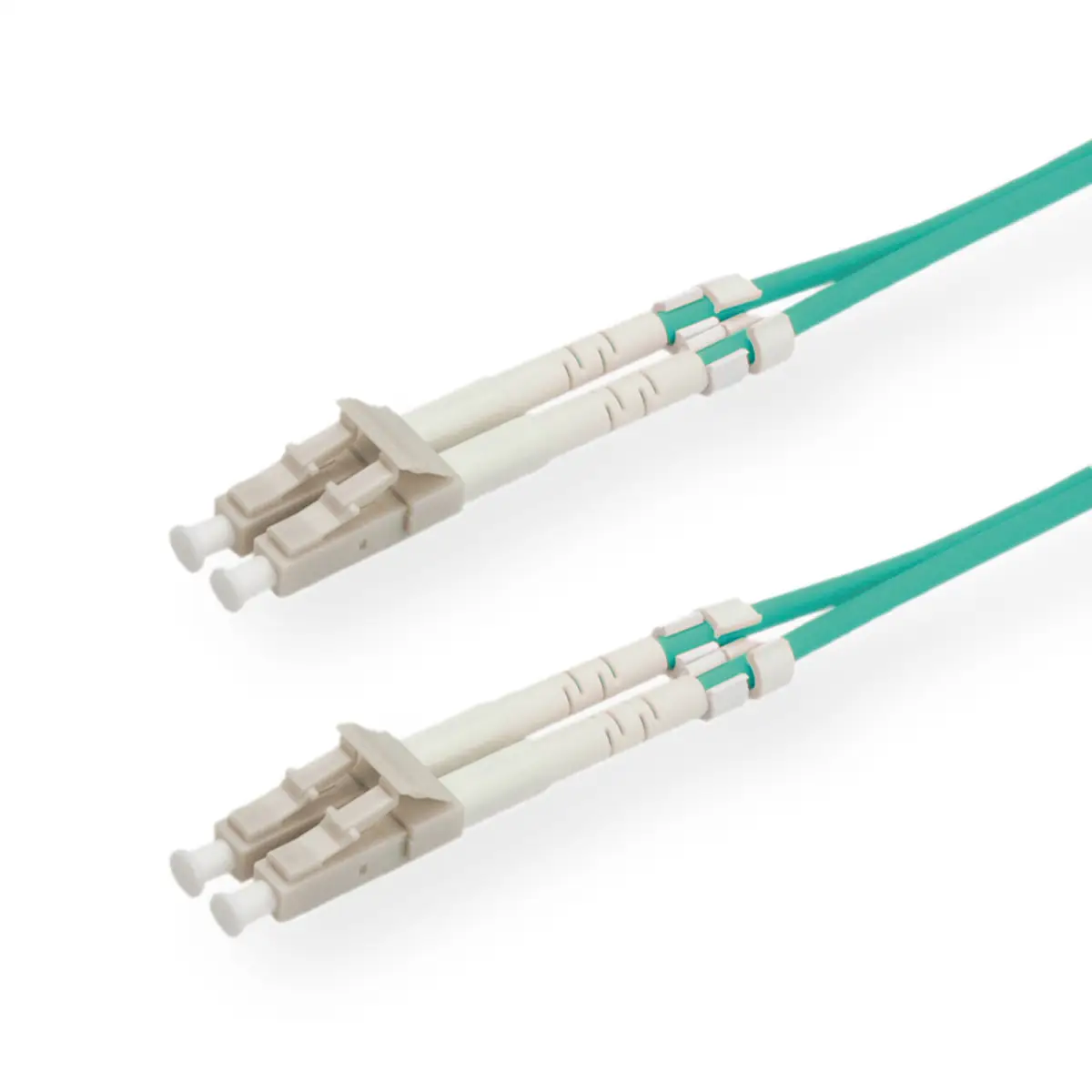 LWL-Kabel 50/125µm LC/LC Stecker/Stecker Türkis 2m