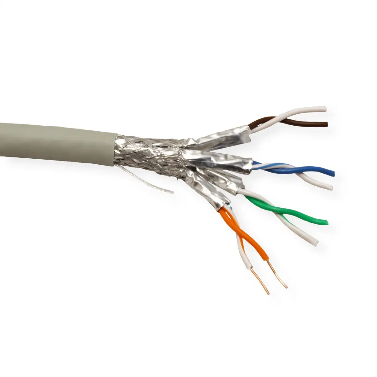 Bulkkabel Cat6A Grau 300m