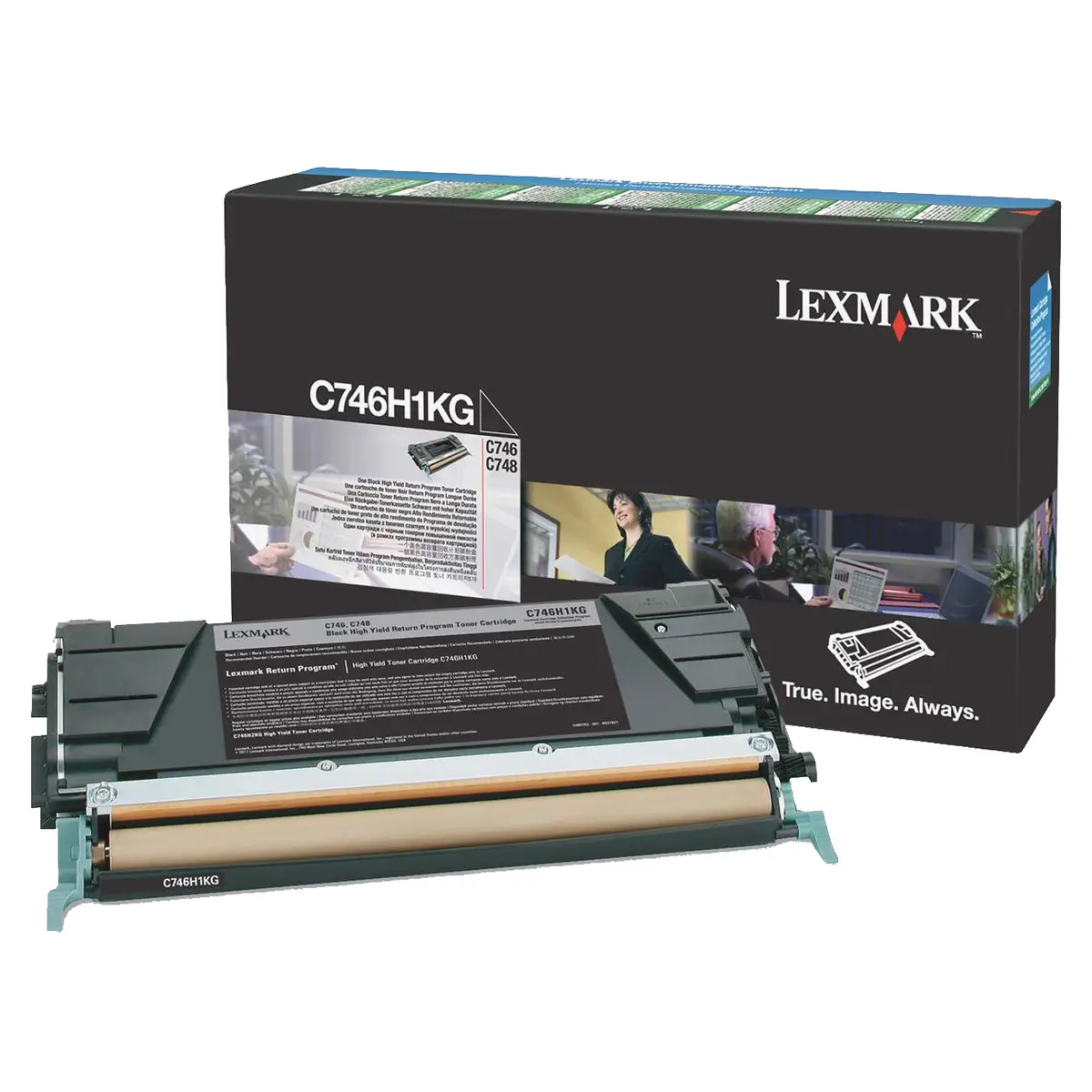 Toner C746H1KG ca. 12000 Seiten schwarz