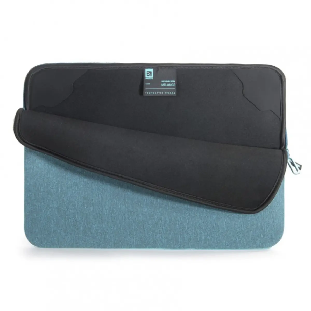 MELANGE Neoprenhülle Notebook 15.6" Anti-Slip meliert türkis